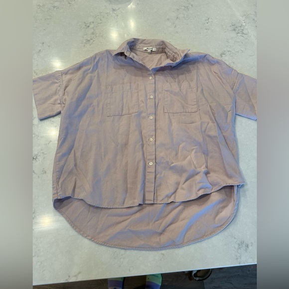 Madewell short sleeve button down - Picture 1 of 2